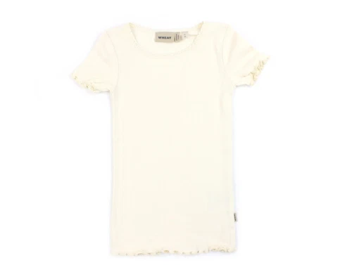 Wheat cream rib t-shirt Katie